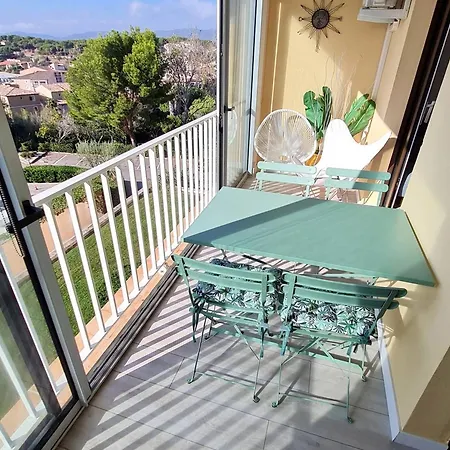 Apartment T2 Climatise - Wi-fi - Parking - Piscine - Tennis - 200m Plages & Commerces - Fr-1-316-322 *